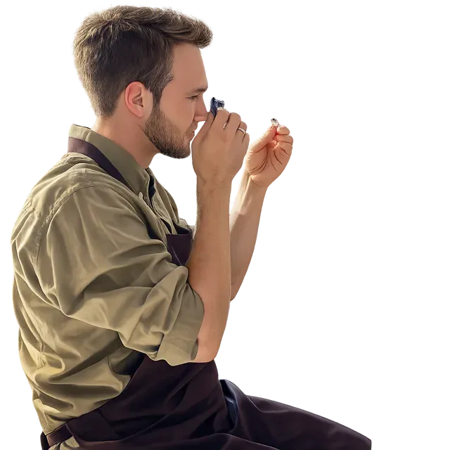 Acheteur d'or, de métaux précieux, de bijoux